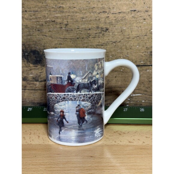 Thomas Kinkade Other - 🔥Thomas Kinkade Holiday at Everett's Cottage 2016 Coffee Tea Mug 12 oz